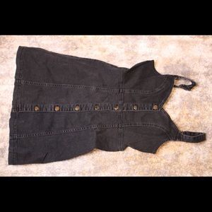 Black Denim Dress